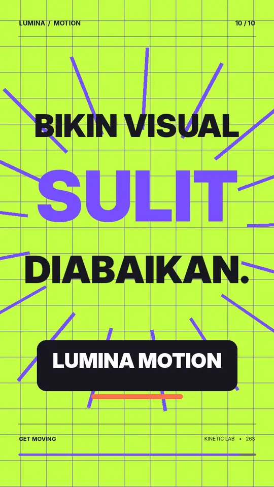 Preview video Kinetic Typography Energetik Lumina Motion